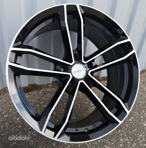R18x8  5X100  ET  40  73.1  D5276  Black Polished (MB)  For PDW  (K4)  ((AKC 75 Eur))