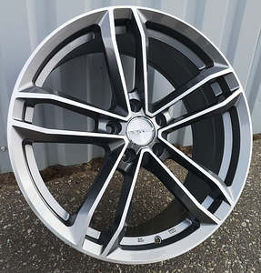R18x8  5X100  ET  40  73.1  D5276  Grey Polished (MG)  For PDW  (K4)  ((AKC 70 Eur)) (1 foto / 1)