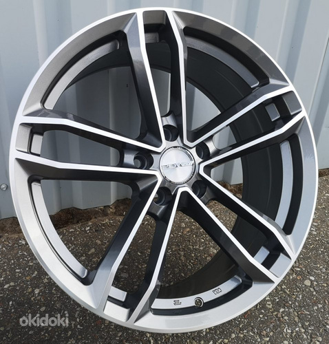 R18x8  5X100  ET  40  73.1  D5276  Grey Polished (MG)  For PDW  (K4)  ((AKC 70 Eur))