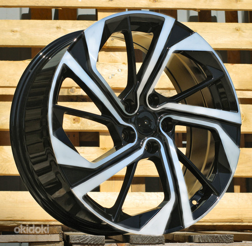 R19x7.5  5X114.3  ET  45  66.1  D1981  Black Polished (MB)  For NISS  (Z2+Z4)  (Qashqai NEW Model)