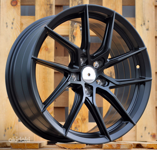 R18x8  5X112  ET  35  66.5  D2044  Black Half Matt (BLHM)  For RACIN  (K3)  (Color: U4B)