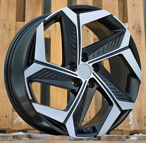 R18x7.5  5X114.3  ET  51  67.1  D1926  Black Polished Half Matt (MBHM)  For HYUND  (Z1)  (NEW MODEL) (1 foto / 1)