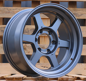 R17x8.5  6X139.7  ET  M10  106.1  D1761  Gun Metal Half Matt (GMHM)  For 4X4  (K3) (1 foto / 1)