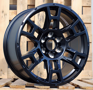 R20x9  6X139.7  ET  15  106.5  D1630  Black Half Matt (BLHM)  For TOYOT  (K3) (1 foto / 1)