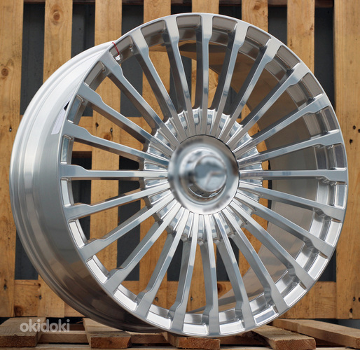 R22x11  5X112  ET  40  66.6  CTRGW618  (FB0266J)  Full Polished (FPL)  For MER  (K7)  (FORGED (Rear+Front))