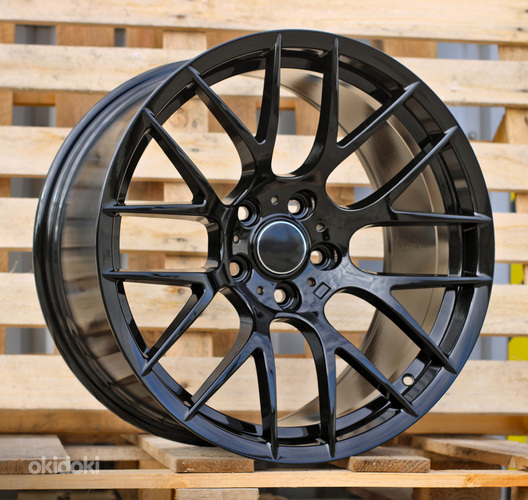 R19x9  5X120  ET  30  72.6  BYF956A  Black (BL)  For BMW  (Z7)  (HYBRID FORGED Rear+Front)