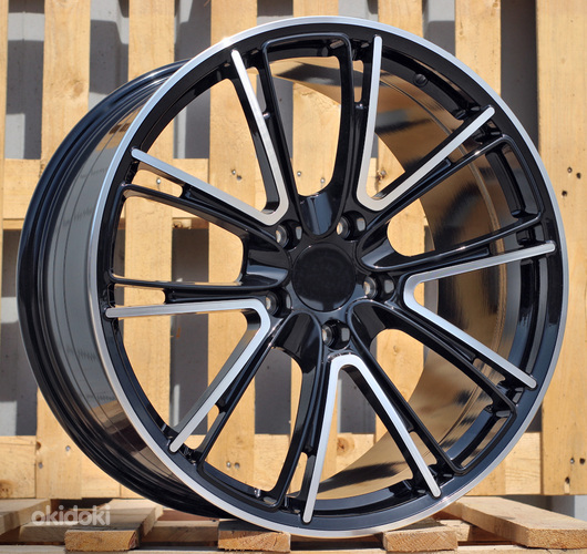 R21x9.5  5X130  ET  61  71.6  CQRGW1058  Black Polished (MB)  For PORCH  (K3)  (FORGED (Rear+Front))