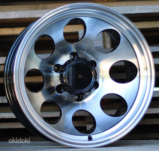 R16x10  6X139.7  ET  M48  110.1  BY997  Black Polished (MB)  For 4X4  (Z1)