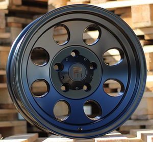 R16x8  6X139.7  ET  0  110.1  BY997  Black Half Matt+Polished Lip (BLHMPL)  For 4X4  (P) (1 foto / 1)