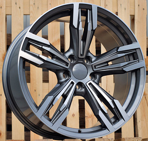 R18x9  5X120  ET  38  72.6  BY983  (5081)  Grey Polished (MG)  For BMW  (P)  (Rear+Front) (1 foto / 1)