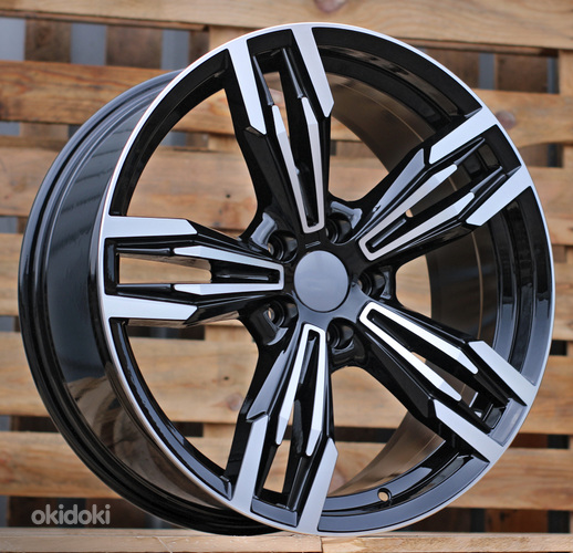 R20x8.5  5X120  ET  35  72.6  BY983  Black Polished (MB)  For BMW  (K3)