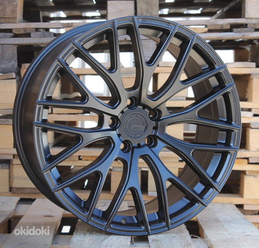 R19x8.5  5X130  ET  47  71.6  BY973  Black Half Matt (BLHM)  For RACIN  (K7)