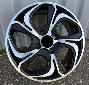 R14x5.5  4X108  ET  35  63.3  BY980  Black Polished Half Matt (MBHM)  For FORD  (P) (1 foto / 1)