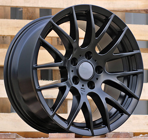 R18x8  5X120  ET  35  72.6  BY956  Black Half Matt (BLHM)  For BMW  (Z2)  (Rear+Front) (1 foto / 1)