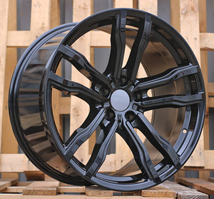 R20x11  5X120  ET  37  74.1  BY588  (DLJ588)  Black (BL)  For BMW  (Z3+Z2)  (Rear+Front) (1 foto / 1)