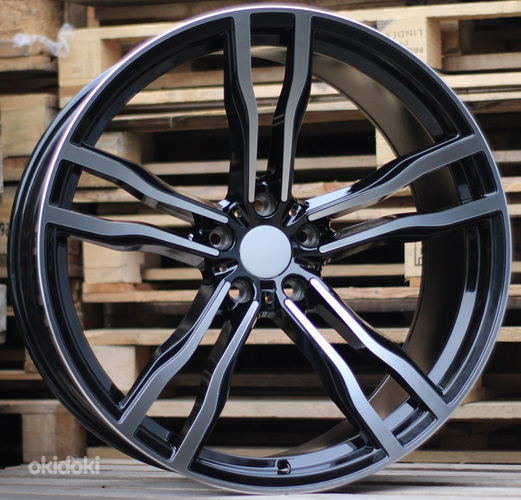 R22x10  5X120  ET  38  74.1  BY588  (IN5451)  Black Matt (BM)  For BMW  (K7)  (Rear+Front)