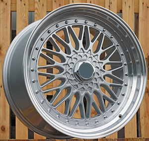 R17x8.5  8X100/108  ET  35  73.1  BY479  Silver+Polished Lip (SP)  For RACIN  (Z2)  (BBS Style) (1 foto / 1)