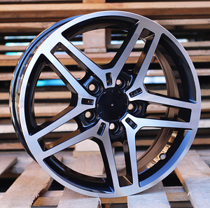R16x7  5X112  ET  45  66.6  BY121  Black Polished (MB)  For MER  (P1)  ((AKC 65 Eur)) (1 foto / 1)