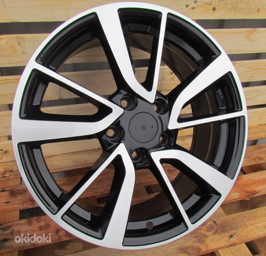 R18x7.5  5X114.3  ET  40  66.1  BY131  Black Polished (MB)  For NISS  (Z3)