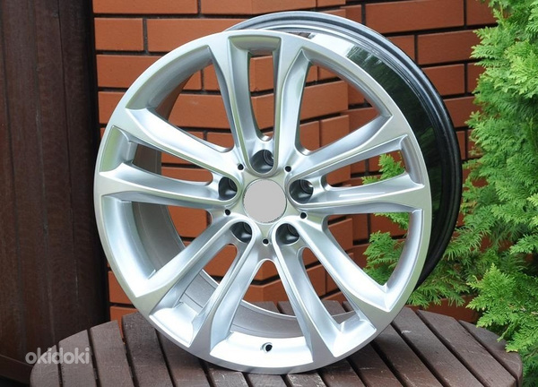 R19x9  5X120  ET  24  72.6  BY156  Silver (SI)  For BMW  (K7)  (7 Series (AKC 70 Eur) Rear+Front)