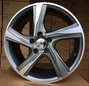 R17x7.5  5X108  ET  50  63.3  BY115  Grey Polished+Powder Coating (MGPC)  For VOLVO  (P) (1 foto / 1)