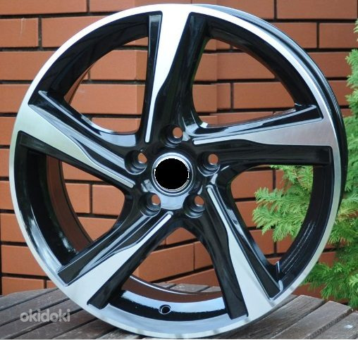 R17x7.5  5X108  ET  50  63.3  BY115  Black Polished (MB)  For VOLVO  (Z6+Z1)
