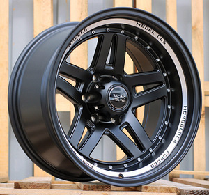 R15x10  5X139.7  ET  M44  110.1  BK936  Black Half Matt+Polished Lip (BLHMPL)  For 4X4  (D3) (1 foto / 1)