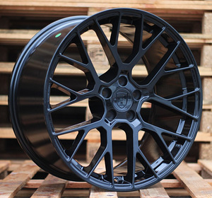 R20x9  5X112  ET  26  66.5  BK998  Black (BL)  For PORCH  (P)  (Rear+Front) (1 foto / 1)
