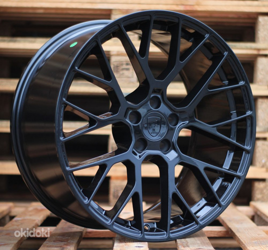 R20x9  5X112  ET  26  66.5  BK998  Black (BL)  For PORCH  (P)  (Rear+Front)