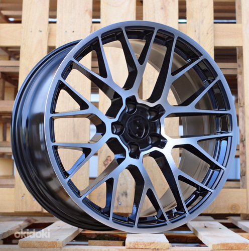 R20x10  5X112  ET  19  66.5  BK998  (SLY005)  Black Polished (MB)  For PORCH  (P2)  (Rear+Front)