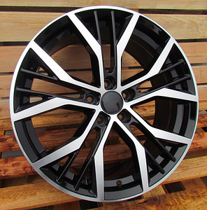 R19x7.5  5X112  ET  51  57.1  BK713  (BY1153)  Black Polished+Powder Coating (MBPC)  For VW  (P+P2) (1 foto / 1)