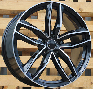 R18x8  5X112  ET  45  66.5  BK690  Black Polished (MB)  For AUD  (R) (1 foto / 1)