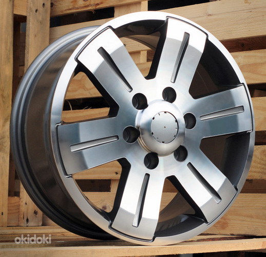 R16x7  6X130  ET  55  84.1  BK562  (BY1530)  Grey Polished (MG)  For MER  (Z2)  (4x4 (max 1400kg))