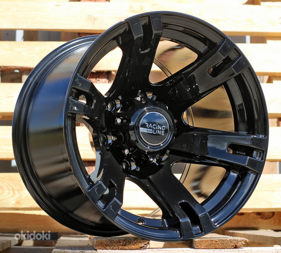R15x8  6X139.7  ET  M13  110.1  BK311  Black (BL)  For 4X4  (R)