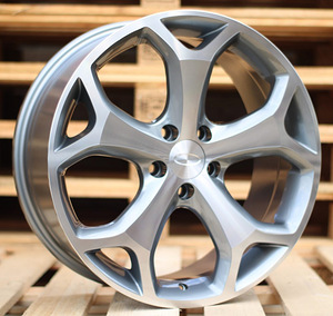 R16x6.5  5X108  ET  50  63.4  BK386  Grey Polished (MG)  For FORD  (R+K4) (1 foto / 1)