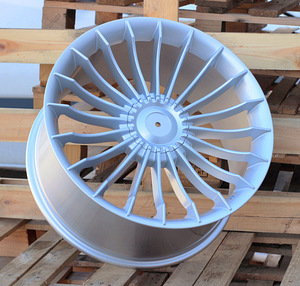 R20x8.5  10X112/120  ET  33  72.6  BK273  Silver Shining (SS)  For BMW  (K4)  (ALPINA Style Rear+Front) (1 foto / 1)