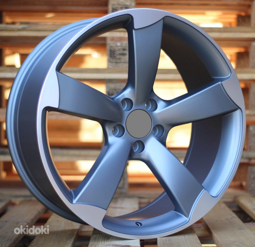 R19x8.5  5X112  ET  45  66.5  BK217  (BY939)  Grey Polished Half Matt (MGHM)  For AUD  (Z2)
