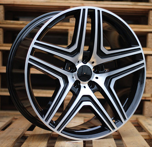 R16x7.5  5X112  ET  38  66.6  BK206  Black Polished (MB)  For MER  (K2) (1 foto / 1)