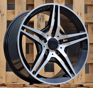 R17x8  5X112  ET  35  66.6  BK197  (XF540)  Black Polished (MB)  For MER  (R) (1 foto / 1)