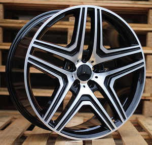 R16x7.5  5X112  ET  38  66.6  BK206  Black Polished+Powder Coating (MBPC)  For MER  (L4) (1 foto / 1)
