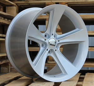 R19x10  5X120  ET  15  74.1  BK086  (XF720)  Silver Shining (SS)  For BMW  (K4)  (Rear+Front) (1 foto / 1)