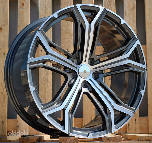 R21x10.5  5X114.3  ET  42  67.1  BFMS3  (FB0285)  Grey Polished (MG)  For MASER  (K7)  (FORGED Maserati (Rear+Front))