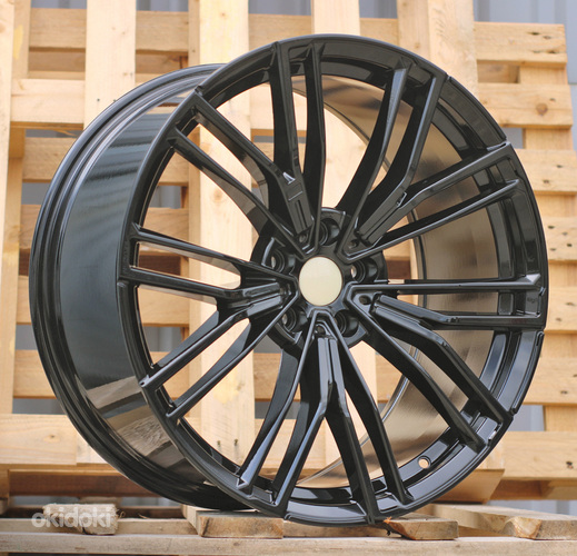 R20x8.5  5X112  ET  25  66.5  B5964  (FBX252)  Black (BL)  For BMW  (K3)  (HYBRID FORGED Rear+Front)