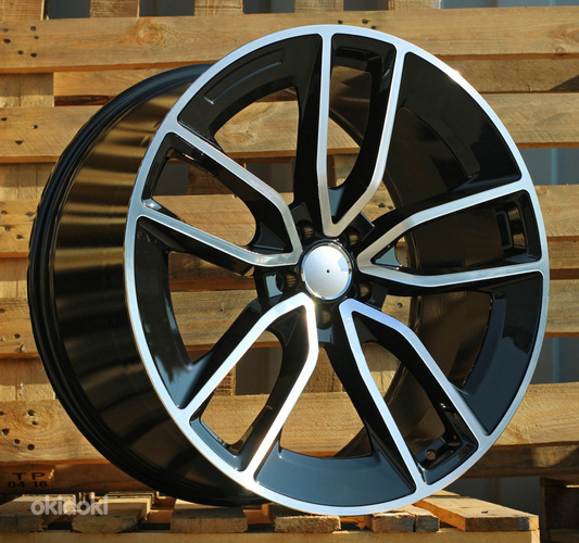 R22x10  5X112  ET  56  66.6  B5949  Black Polished (MB)  For MER  (Z7)  (New GLS/GLE (Rear+Front))