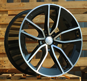 R22x11  5X112  ET  50  66.6  B5949  Black Polished (MB)  For MER  (Z7)  (New GLS/GLE (Rear+Front)) (1 foto / 1)