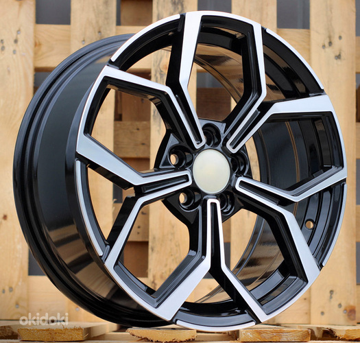R19x8  5X112  ET  44  57.1  B5952  (IN5563)  Black Polished (MB)  For VW  (K7+P2)