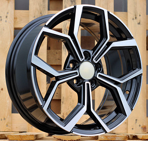 R17x7.5  5X112  ET  40  57.1  B5952  (IN5563)  Black Polished (MB)  For VW  (K8) (1 foto / 1)