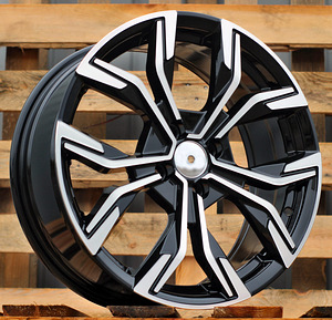 R17x7  4X100  ET  37  60.1  B5920  Black Polished (MB)  For RENAU  (R+K4+P2) (1 foto / 1)