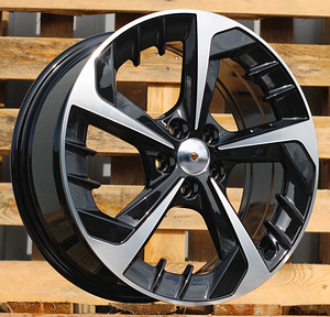 R17x7  5X100  ET  51  57.1  B5943  Black Polished (MB)  For SEAT  (Z7) (1 foto / 1)