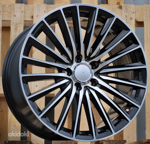 R19x8  5X112  ET  40  66.6  B5909  Black Polished (MB)  For MER  (K4+P+K2)  ())
